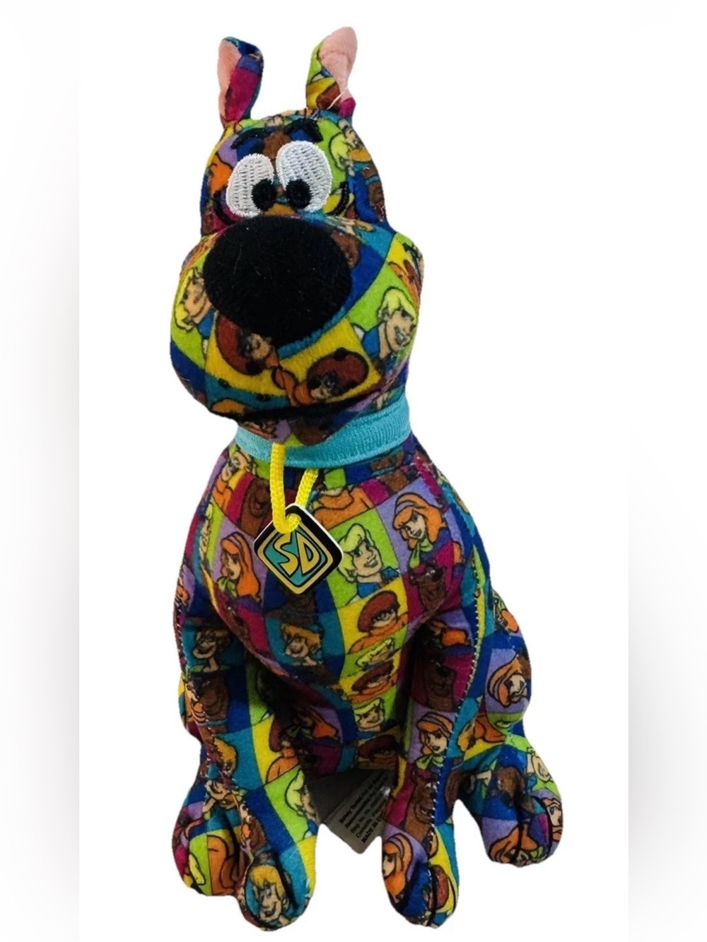 Scooby-Doo Plush Toy with Multicolor Character Print